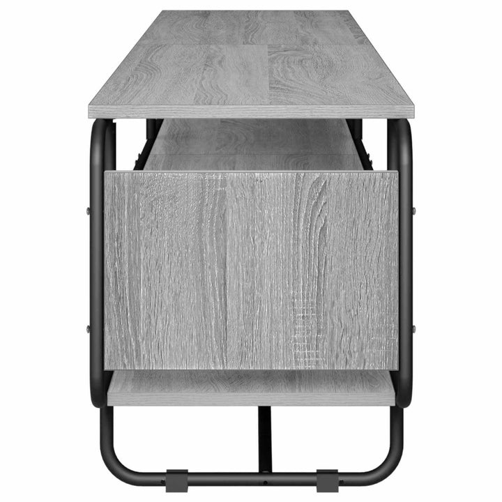 TV-bord 180 x 36 x 45 cm Grå Sonoma Konstrueret træ