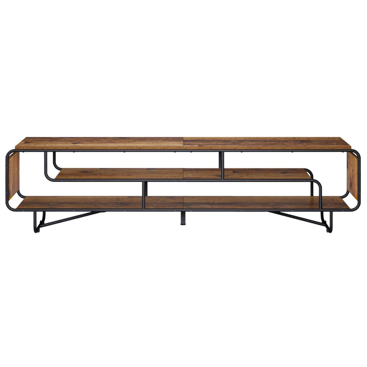 TV-bord 180 x 36 x 45 cm Gammelt træ Konstrueret træ