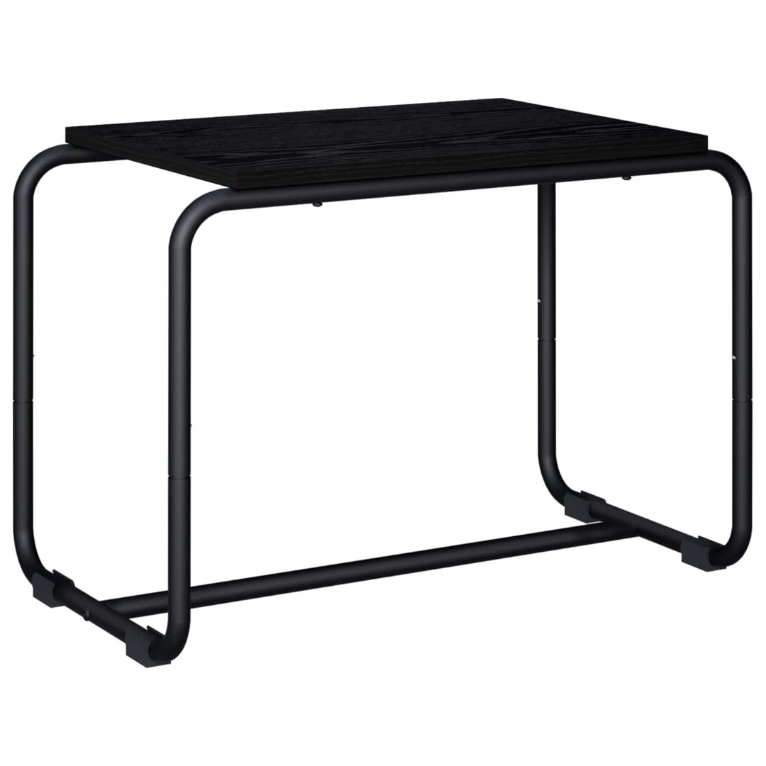 TV-bord 60 x 35,5 x 42 cm Sort eg Konstrueret træ