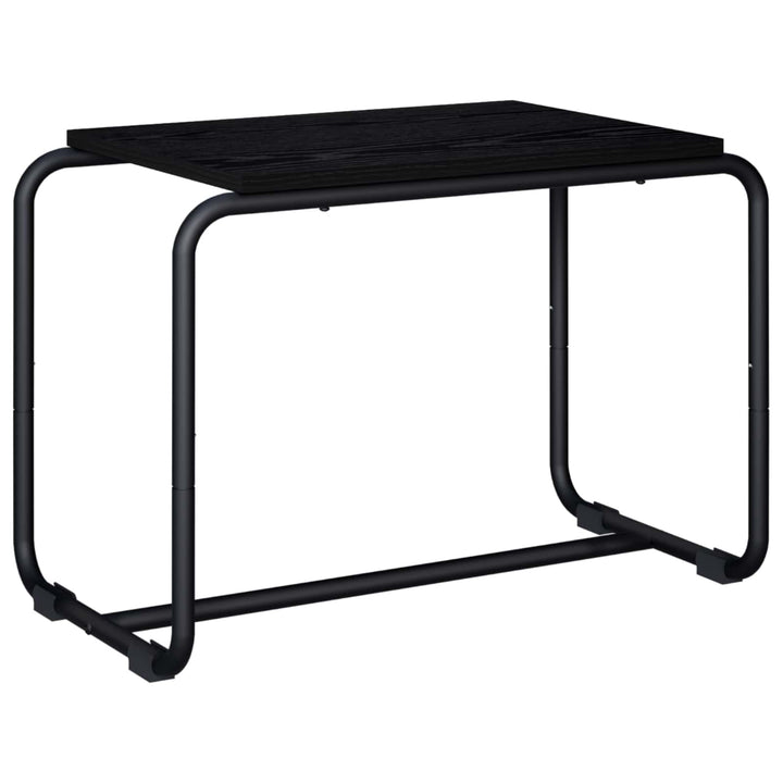 TV-bord 60 x 35,5 x 42 cm Sort eg Konstrueret træ