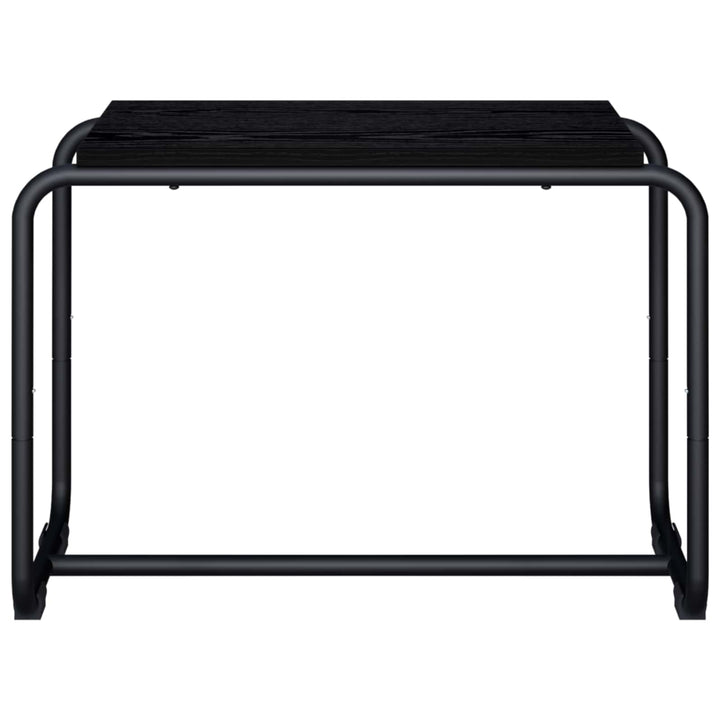 TV-bord 60 x 35,5 x 42 cm Sort eg Konstrueret træ