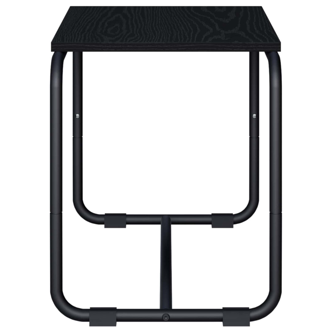 TV-bord 60 x 35,5 x 42 cm Sort eg Konstrueret træ