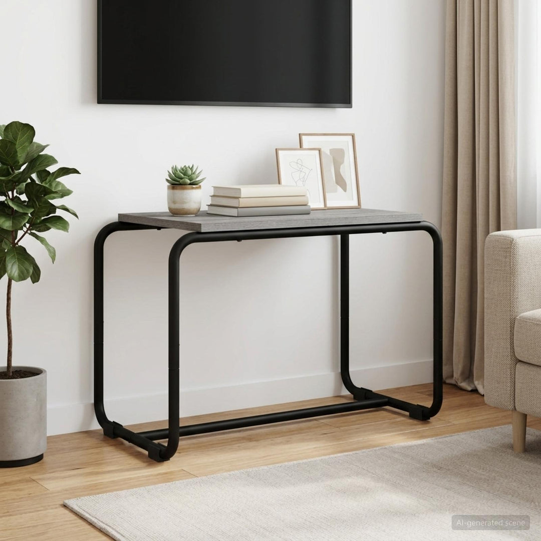 TV-bord 60 x 35,5 x 42 cm Grå Sonoma Konstrueret træ