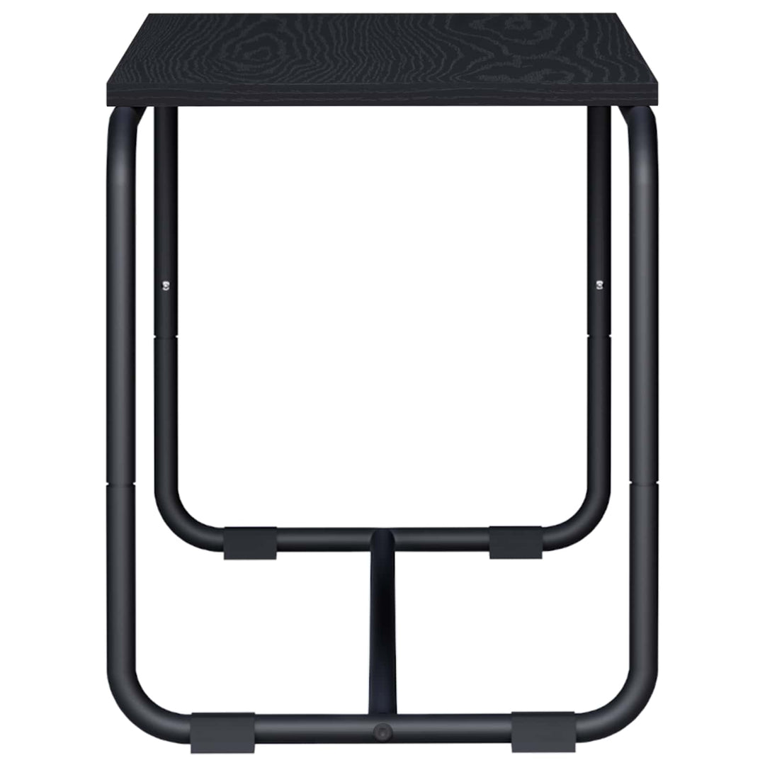TV-bord 80 x 35,5 x 42 cm Sort eg Konstrueret træ