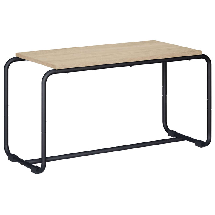 TV-bord 80 x 35,5 x 42 cm Sonoma-eg Konstrueret træ