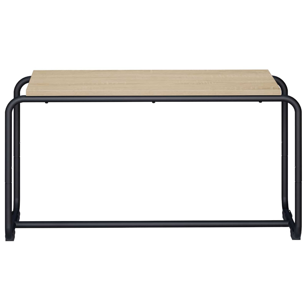 TV-bord 80 x 35,5 x 42 cm Sonoma-eg Konstrueret træ