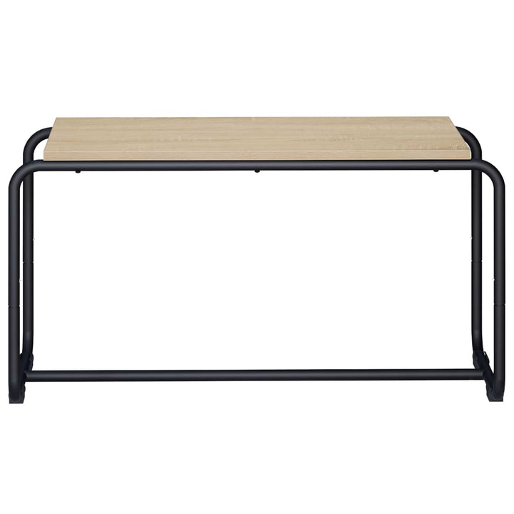 TV-bord 80 x 35,5 x 42 cm Sonoma-eg Konstrueret træ