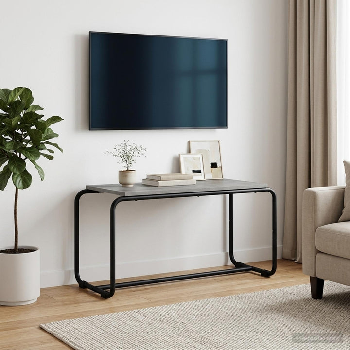 TV-bord 80 x 35,5 x 42 cm Grå Sonoma Konstrueret træ