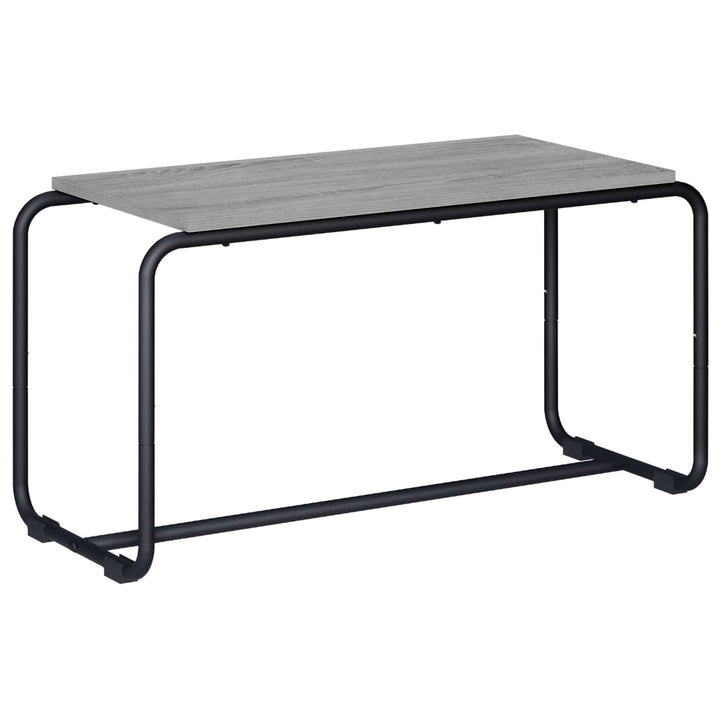 TV-bord 80 x 35,5 x 42 cm Grå Sonoma Konstrueret træ