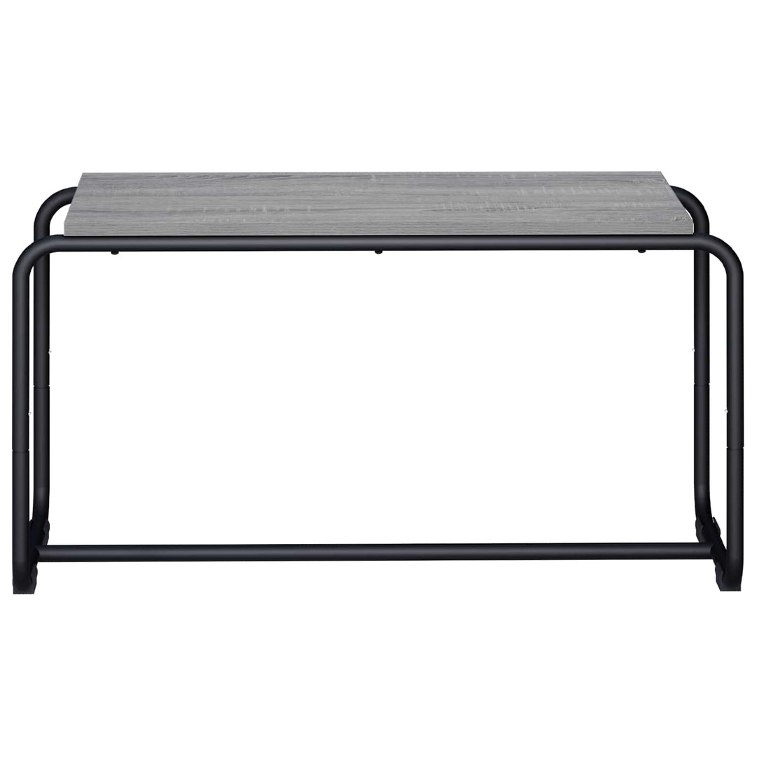 TV-bord 80 x 35,5 x 42 cm Grå Sonoma Konstrueret træ