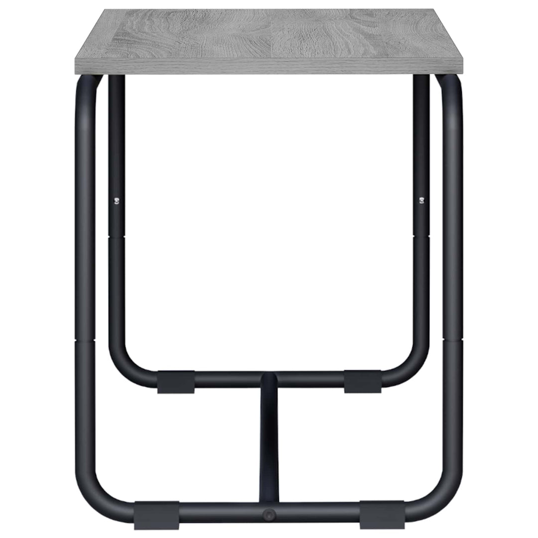TV-bord 80 x 35,5 x 42 cm Grå Sonoma Konstrueret træ