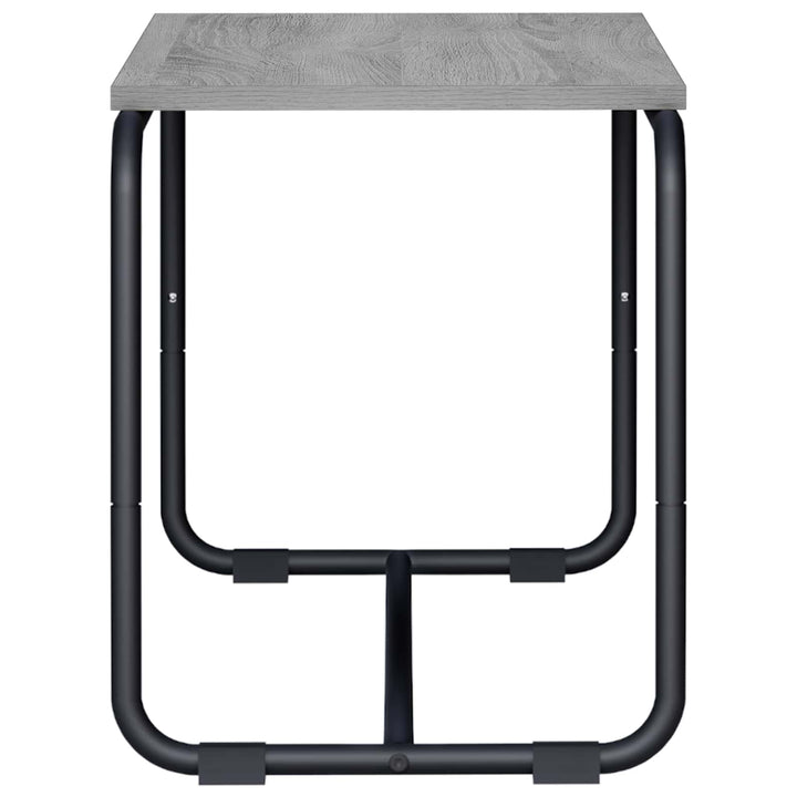 TV-bord 80 x 35,5 x 42 cm Grå Sonoma Konstrueret træ