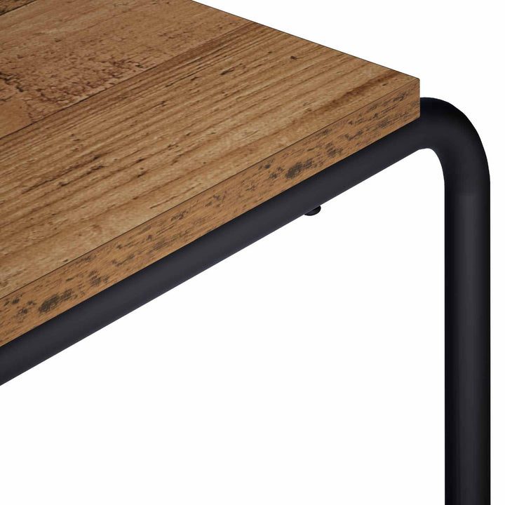 TV-bord 80 x 35,5 x 42 cm Gammelt træ Konstrueret træ