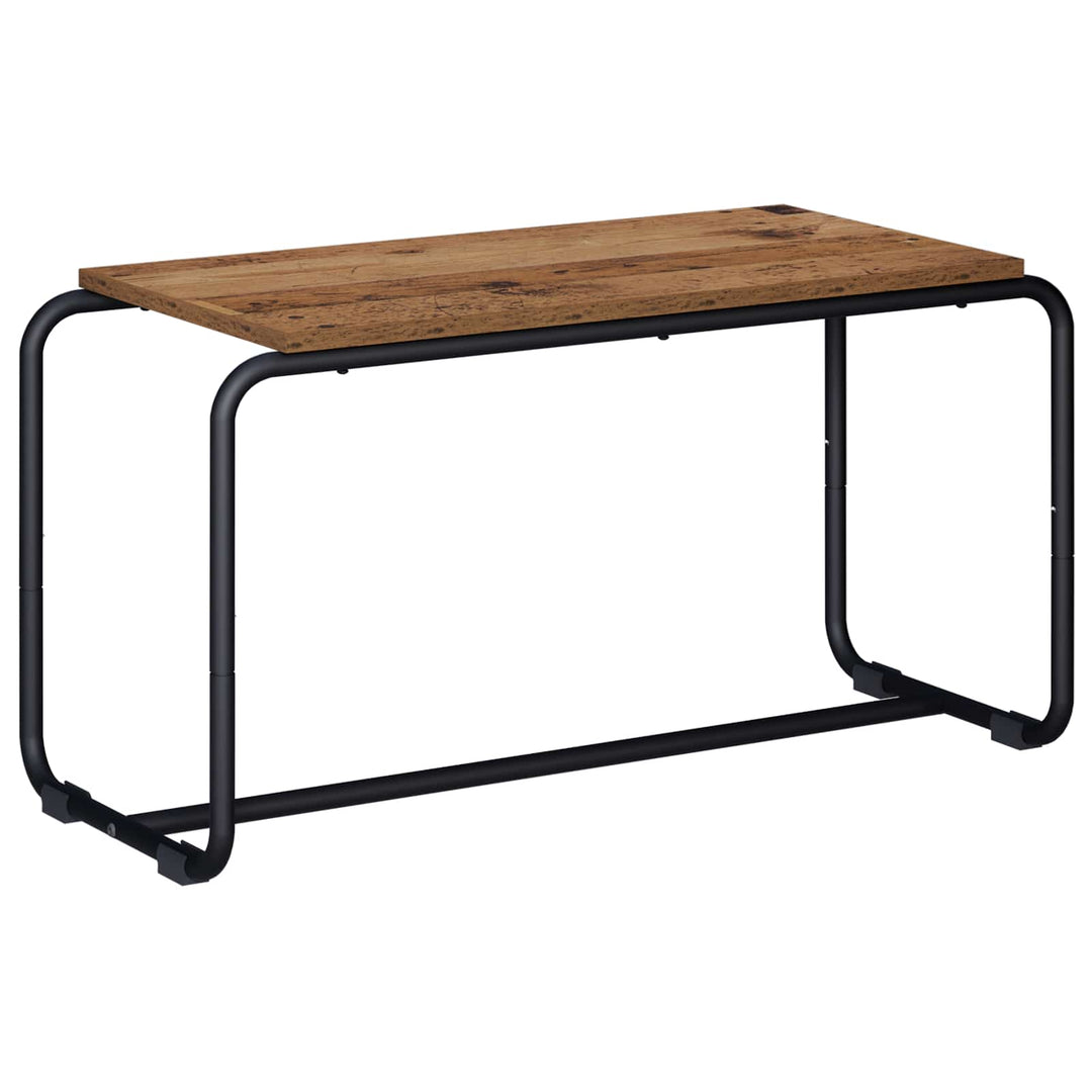 TV-bord 80 x 35,5 x 42 cm Gammelt træ Konstrueret træ