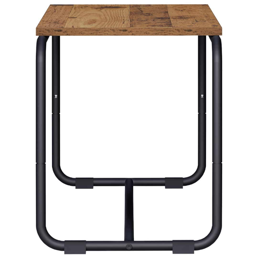 TV-bord 80 x 35,5 x 42 cm Gammelt træ Konstrueret træ