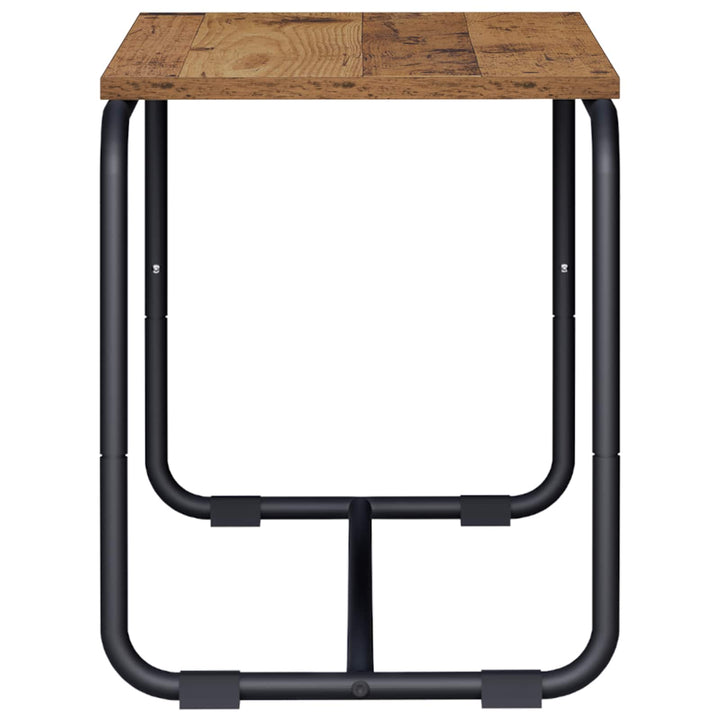 TV-bord 80 x 35,5 x 42 cm Gammelt træ Konstrueret træ