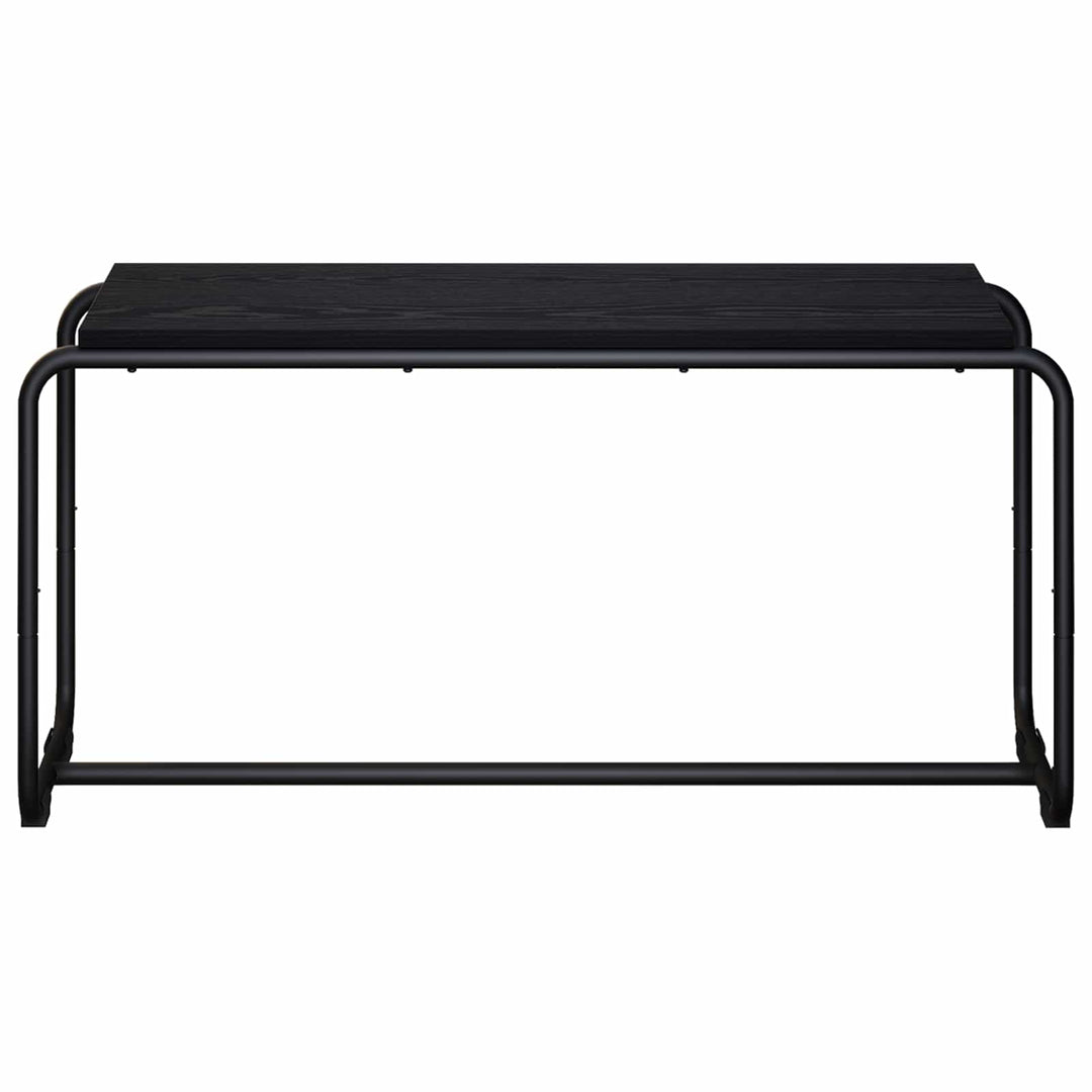 TV-bord 98 x 35,5 x 42 cm Sort eg Konstrueret træ