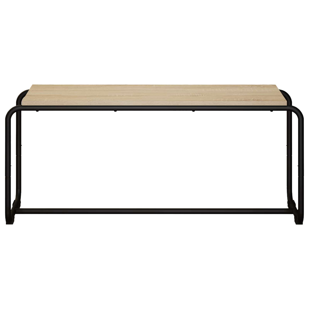 TV-bord 98 x 35,5 x 42 cm Sonoma-eg Konstrueret træ