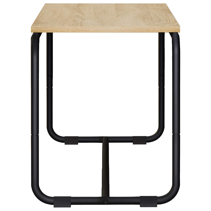 TV-bord 98 x 35,5 x 42 cm Sonoma-eg Konstrueret træ