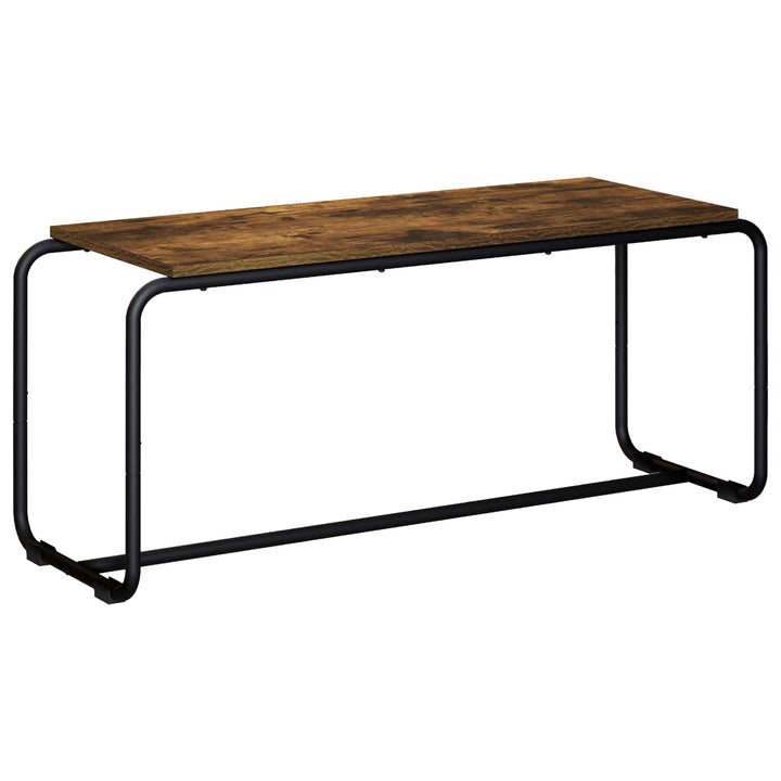 TV-bord 98 x 35,5 x 42 cm Røget eg Konstrueret træ
