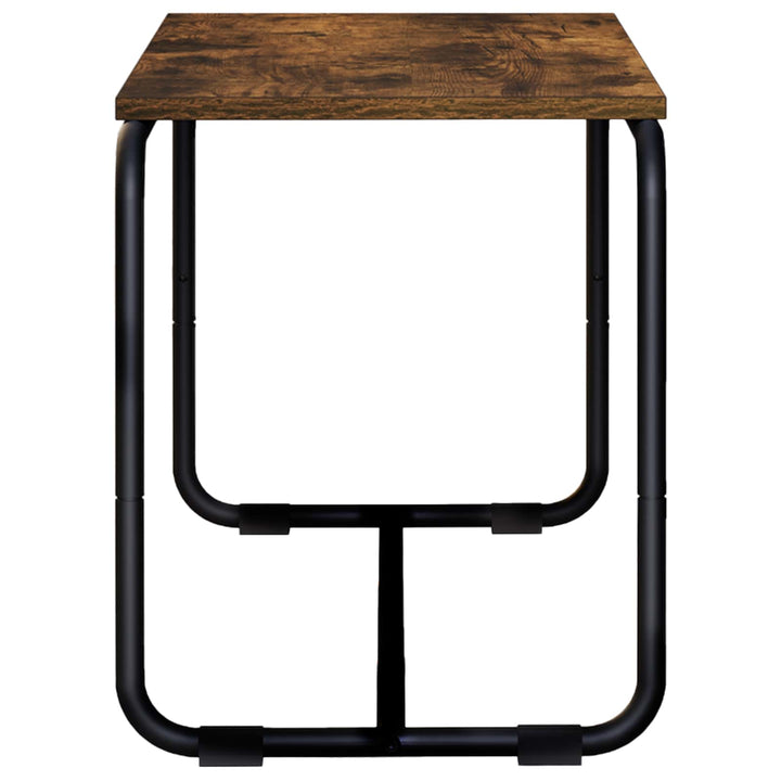 TV-bord 98 x 35,5 x 42 cm Røget eg Konstrueret træ