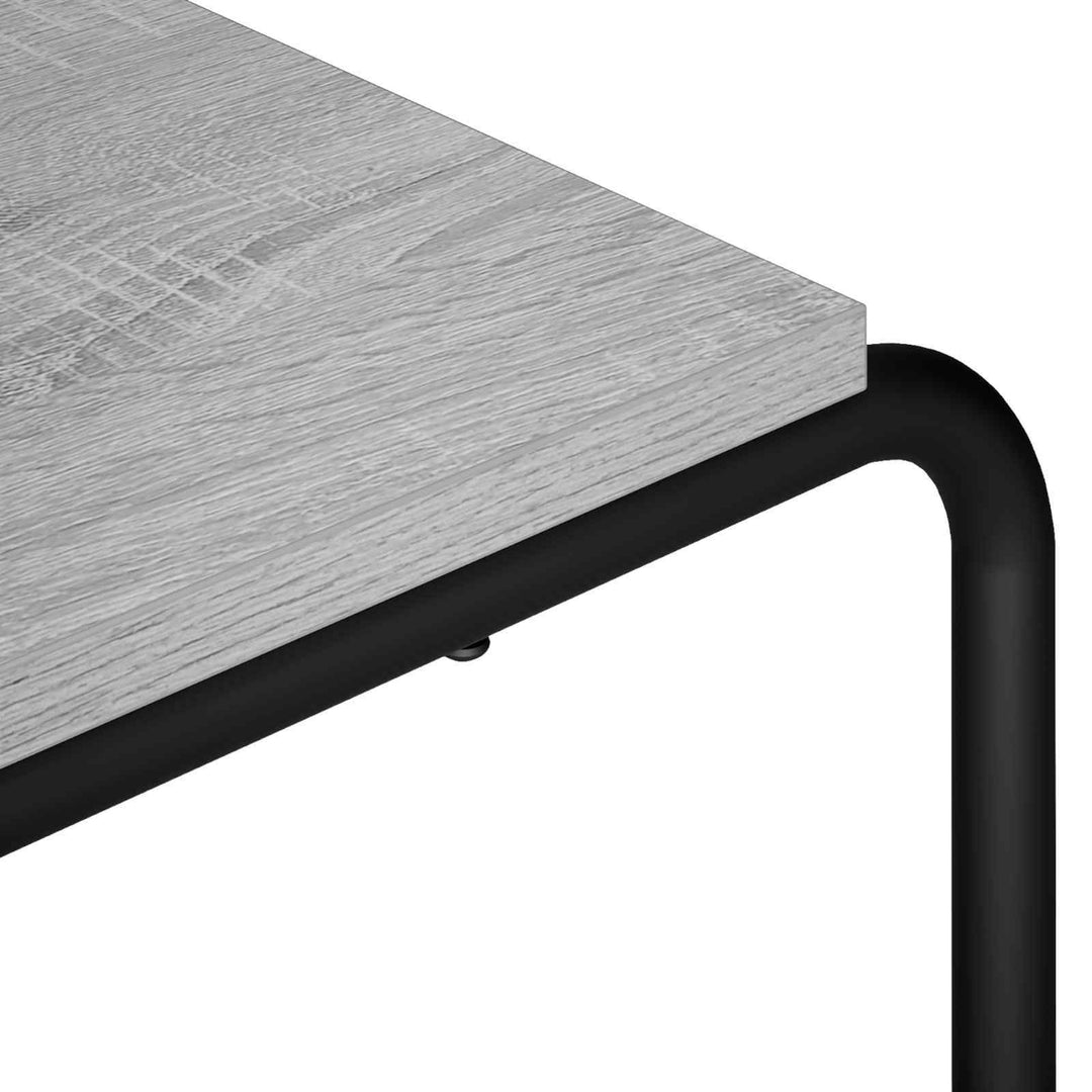TV-bord 98 x 35,5 x 42 cm Grå Sonoma Konstrueret træ