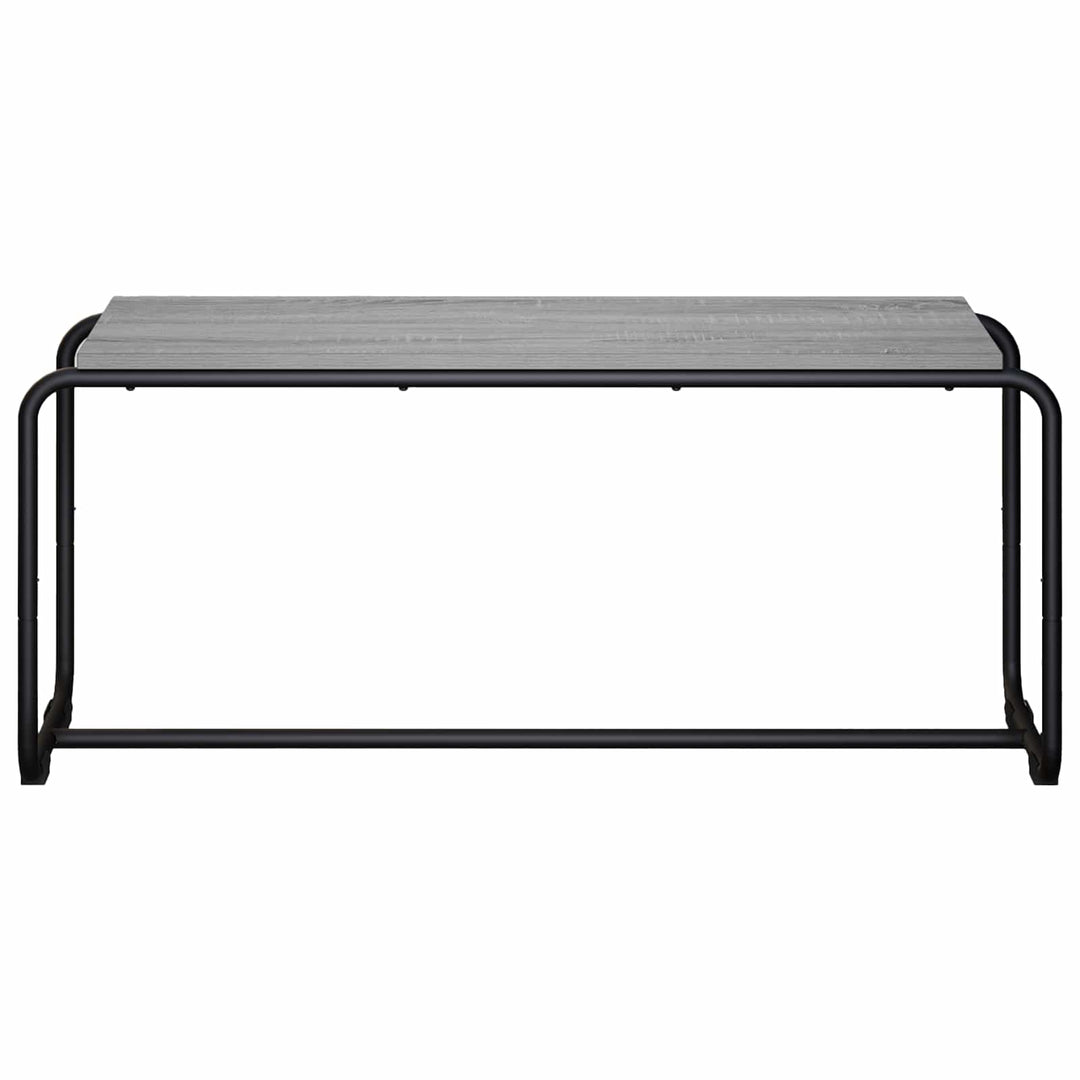 TV-bord 98 x 35,5 x 42 cm Grå Sonoma Konstrueret træ