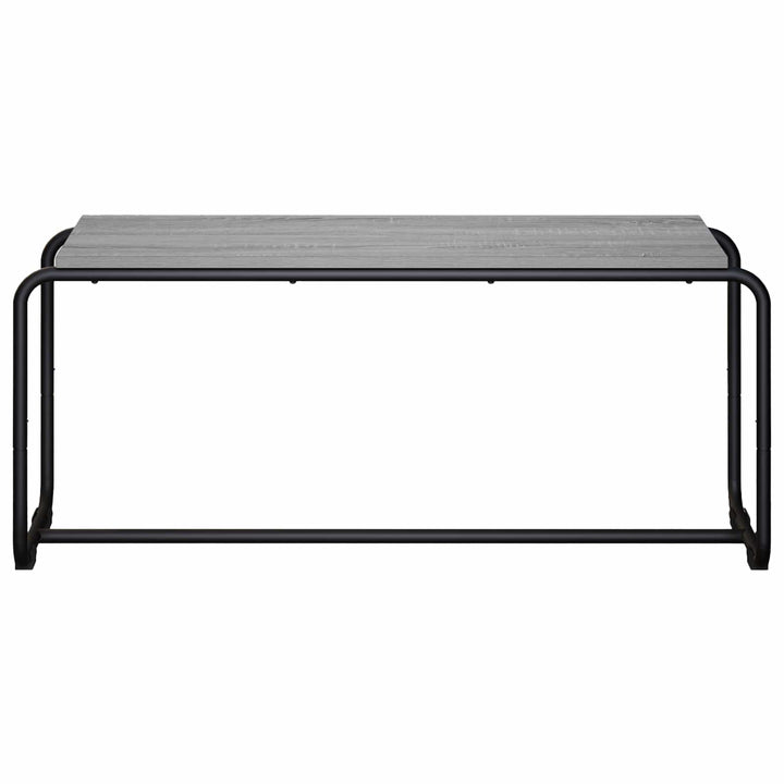 TV-bord 98 x 35,5 x 42 cm Grå Sonoma Konstrueret træ