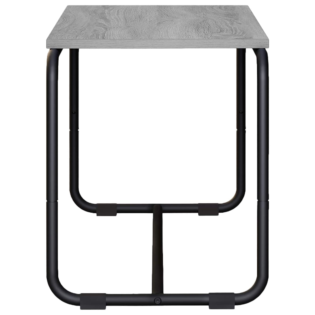 TV-bord 98 x 35,5 x 42 cm Grå Sonoma Konstrueret træ