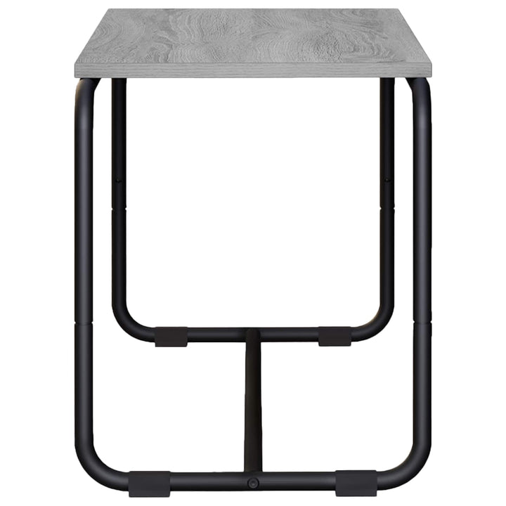 TV-bord 98 x 35,5 x 42 cm Grå Sonoma Konstrueret træ