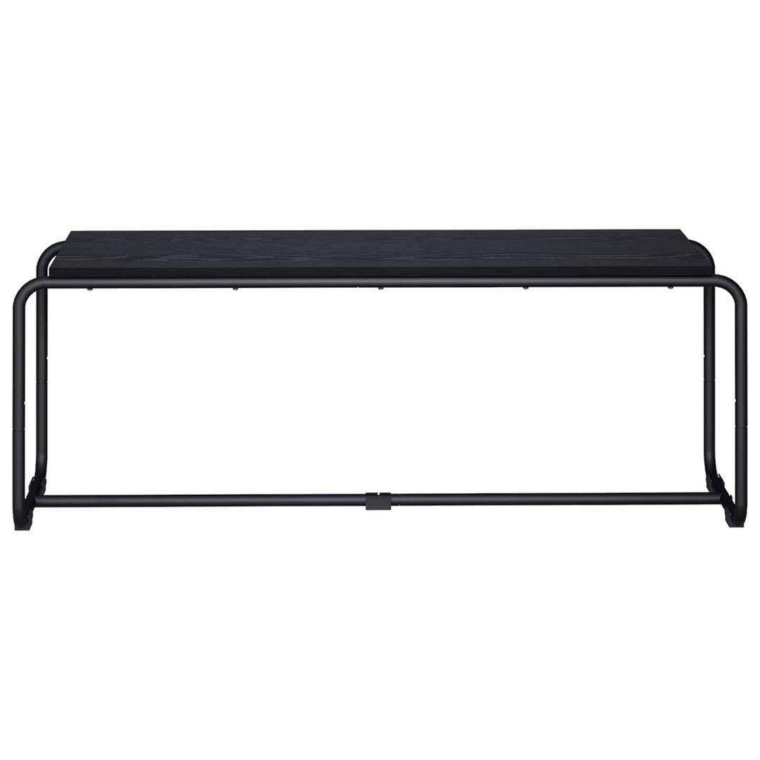 TV-bord 113.5 x 35.5 x 42 cm Sort eg Konstrueret træ