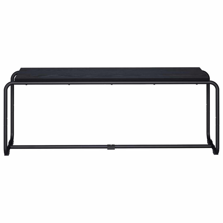 TV-bord 113.5 x 35.5 x 42 cm Sort eg Konstrueret træ
