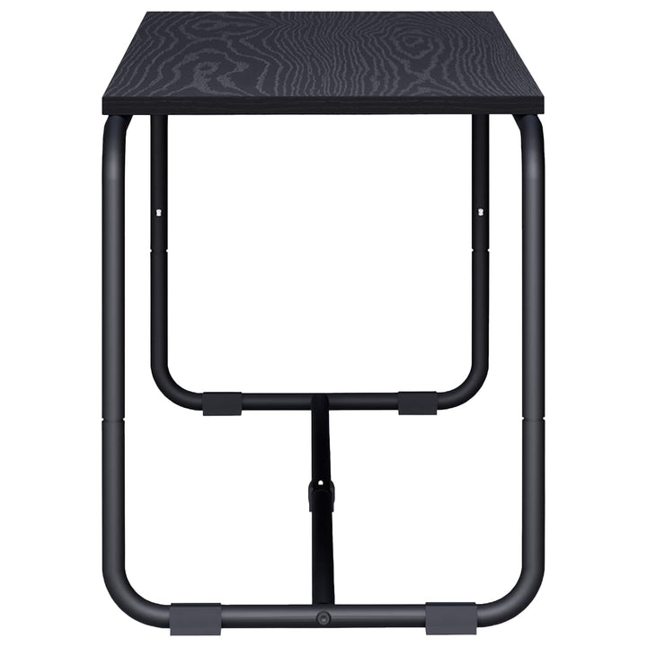 TV-bord 113.5 x 35.5 x 42 cm Sort eg Konstrueret træ
