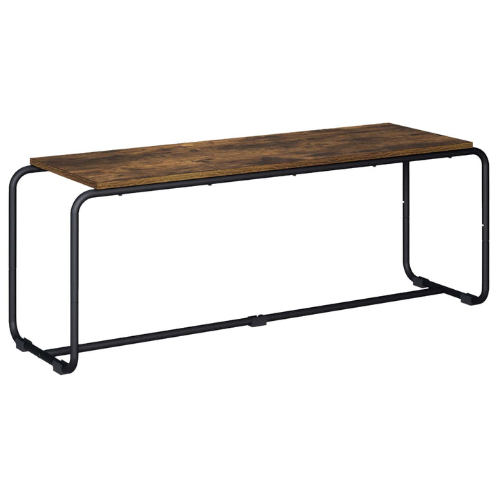 TV-bord 113.5 x 35.5 x 42 cm Røget eg Konstrueret træ
