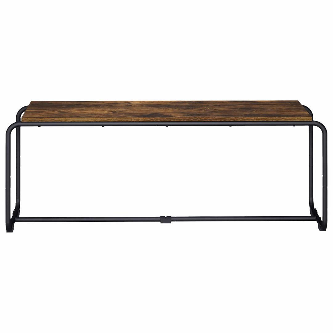TV-bord 113.5 x 35.5 x 42 cm Røget eg Konstrueret træ