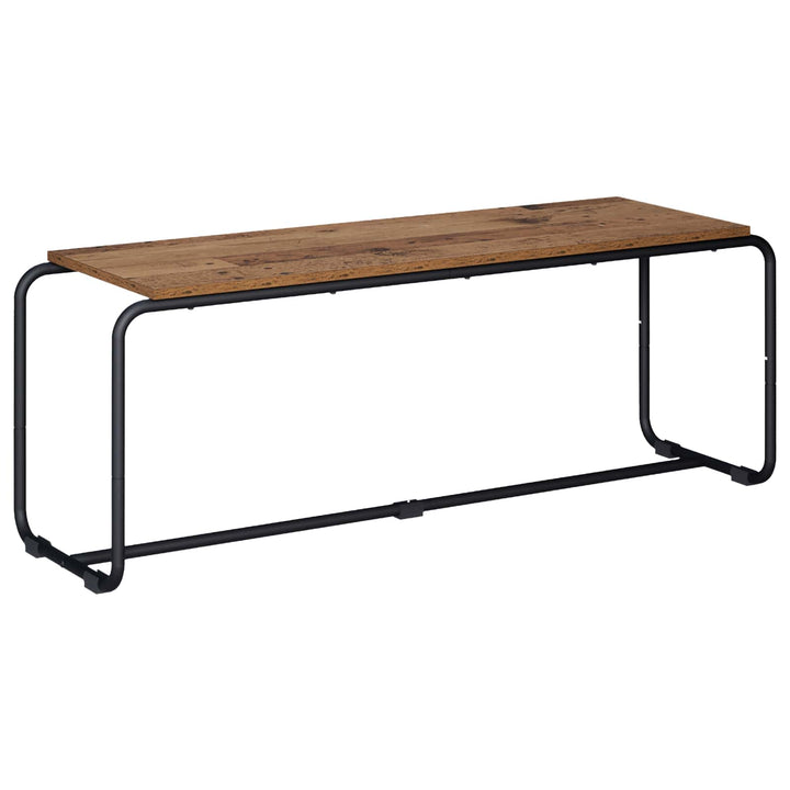 TV-bord 113.5 x 35.5 x 42 cm Gammelt træ Konstrueret træ