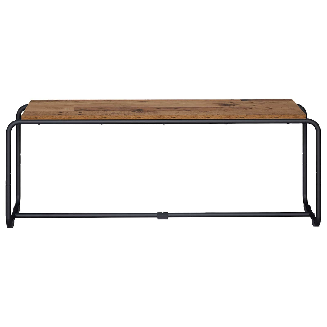 TV-bord 113.5 x 35.5 x 42 cm Gammelt træ Konstrueret træ