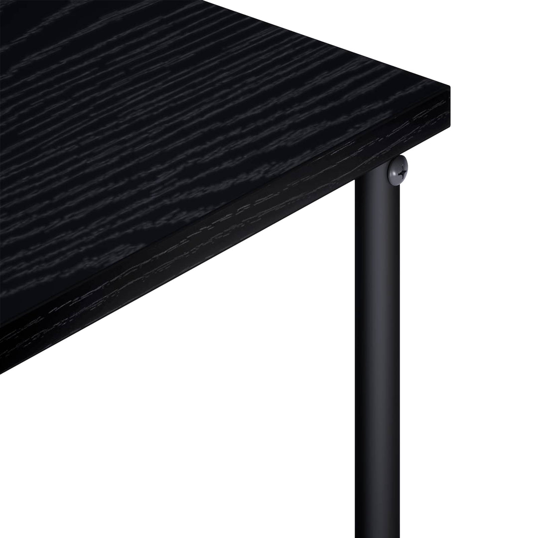 TV-bord 80 x 40 x 50 cm Sort eg Konstrueret træ