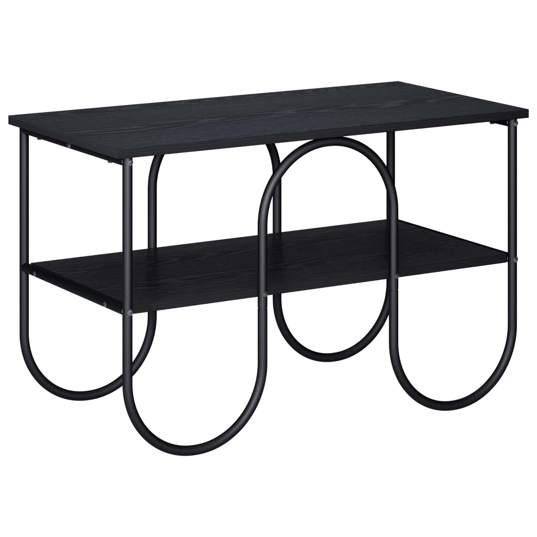 TV-bord 80 x 40 x 50 cm Sort eg Konstrueret træ