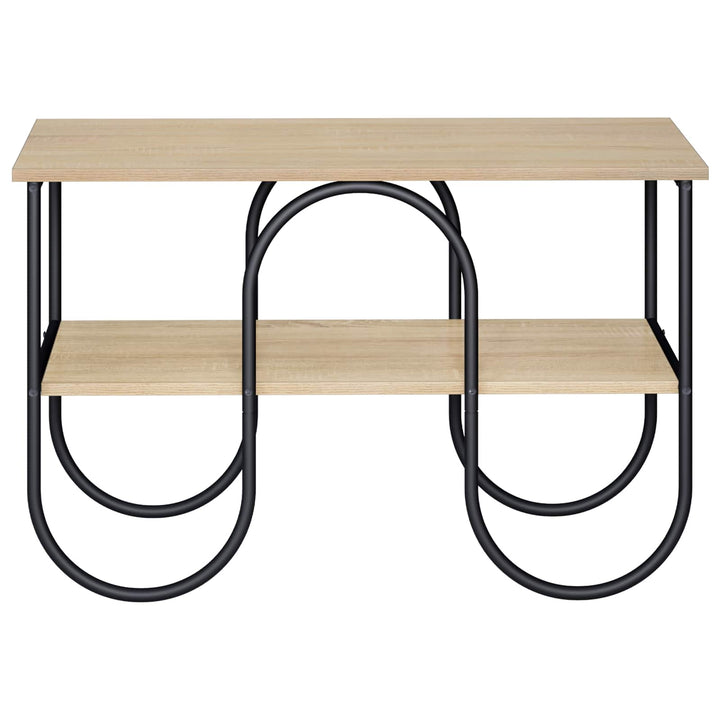 TV-bord 80 x 40 x 50 cm Sonoma-eg Konstrueret træ