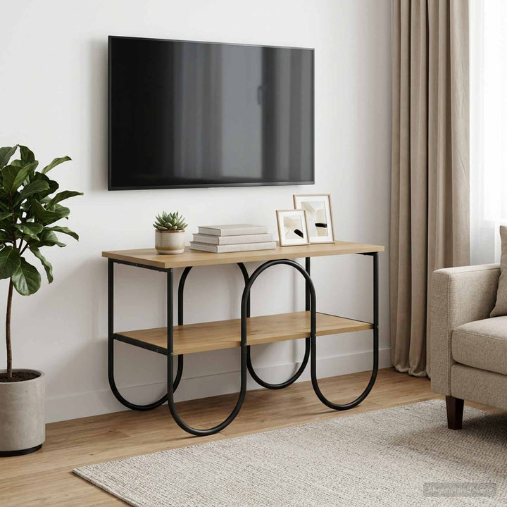 TV-bord 80 x 40 x 50 cm Artisan-eg Konstrueret træ