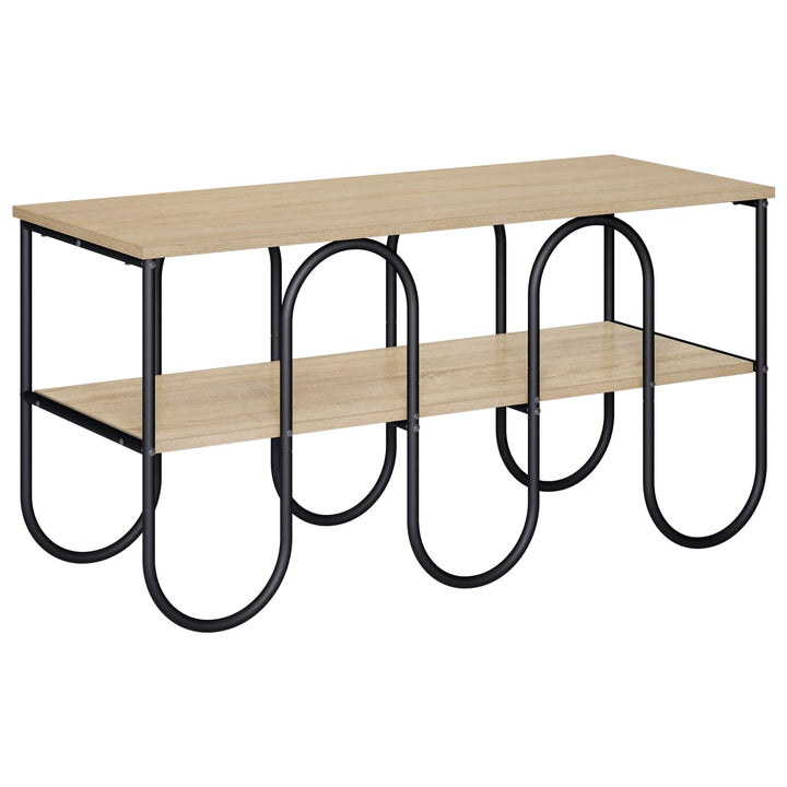 TV-bord 100 x 40 x 50 cm Sonoma-eg Konstrueret træ