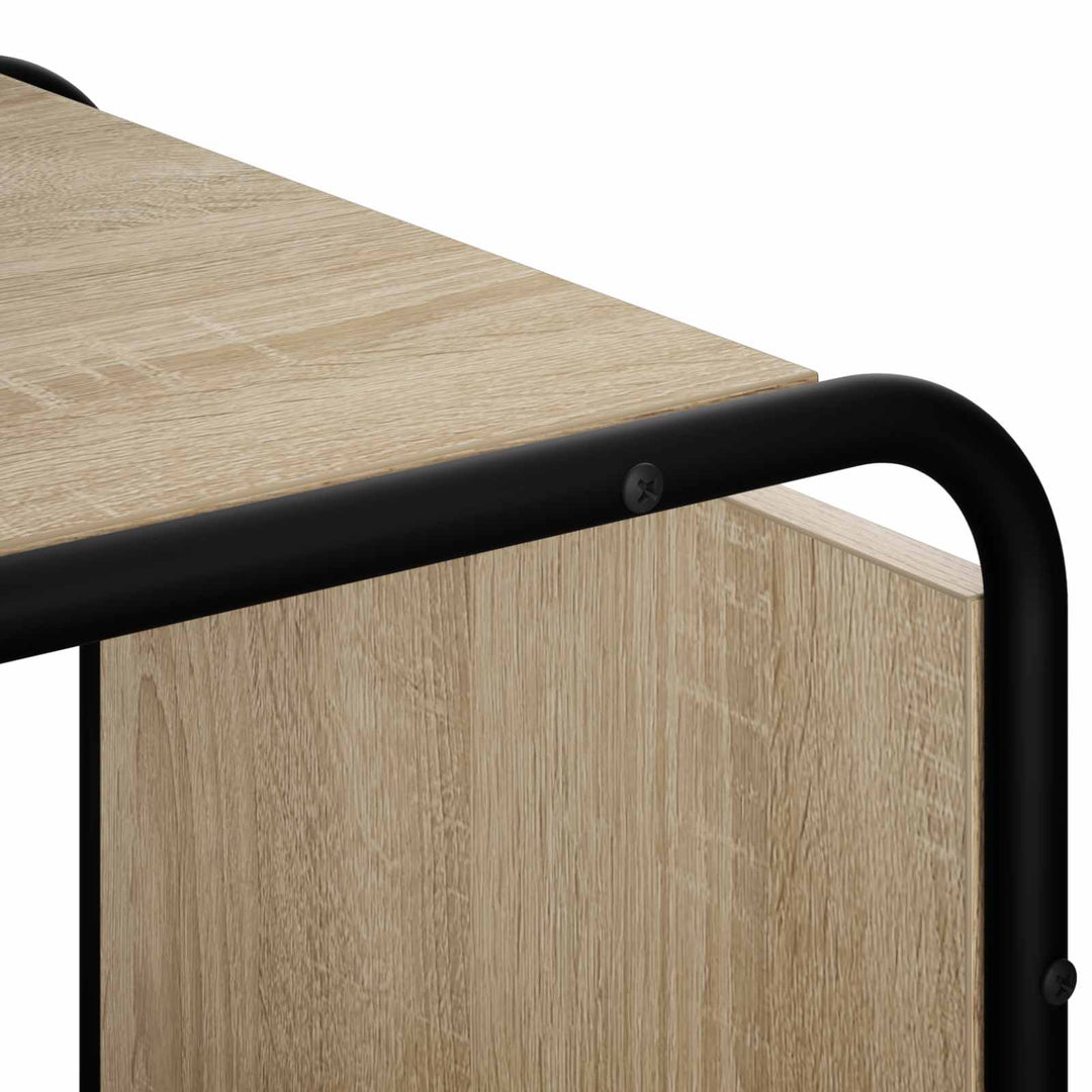Skænk Sonoma-eg 98 x 37.5 x 75.5 cm Konstrueret træ