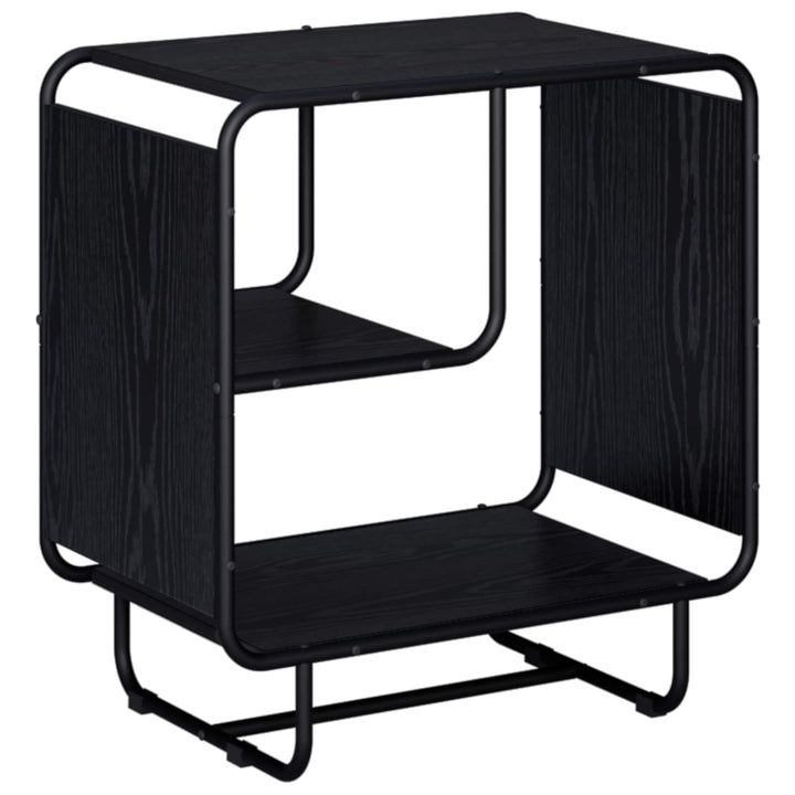 Skænk Sort eg 60 x 37,5 x 64,5 cm Konstrueret træ