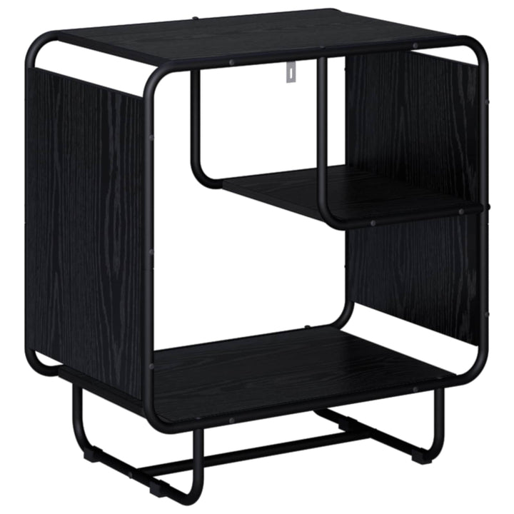 Skænk Sort eg 60 x 37,5 x 64,5 cm Konstrueret træ