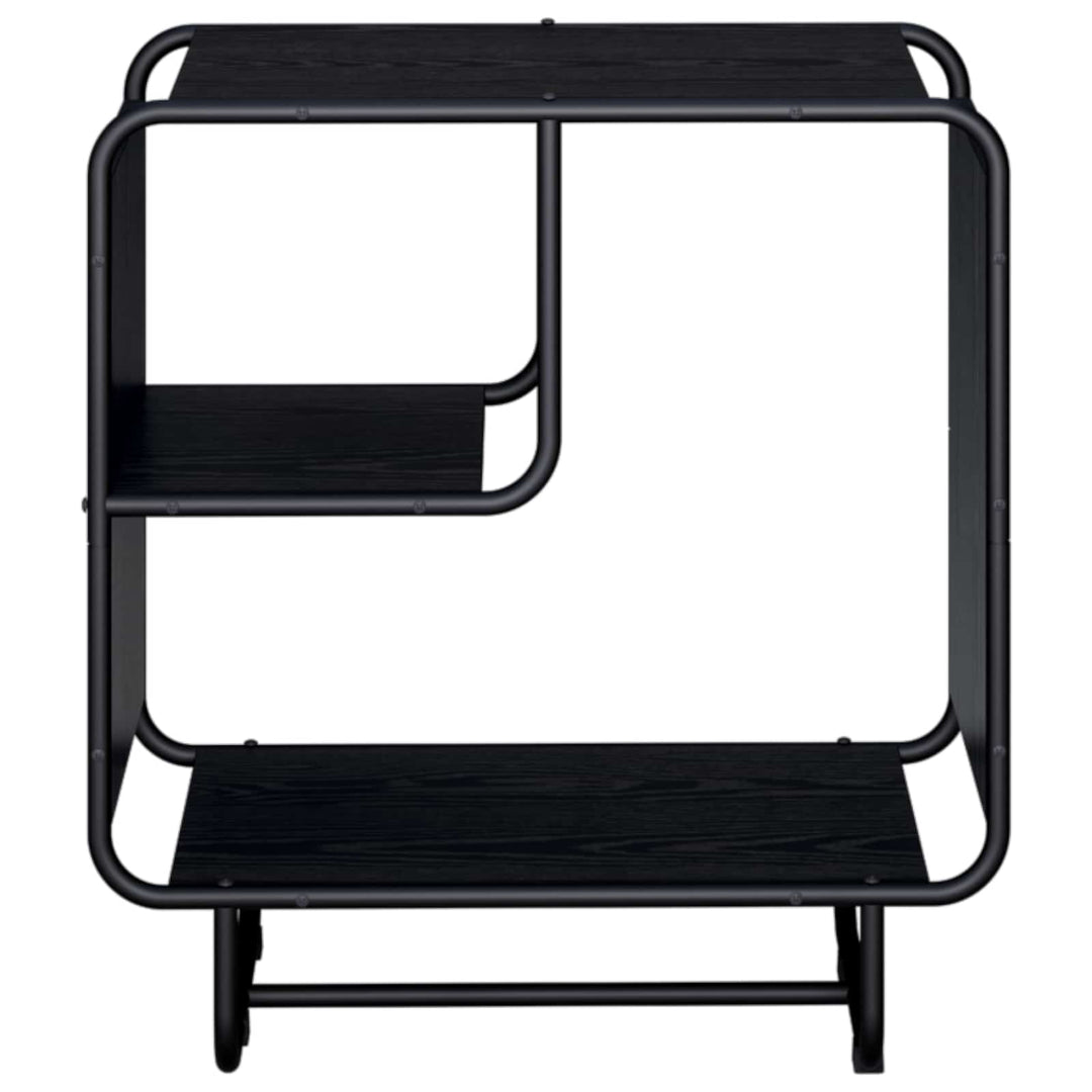 Skænk Sort eg 60 x 37,5 x 64,5 cm Konstrueret træ