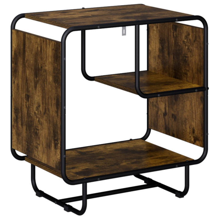 Skænk Røget eg 60 x 37,5 x 64,5 cm Konstrueret træ