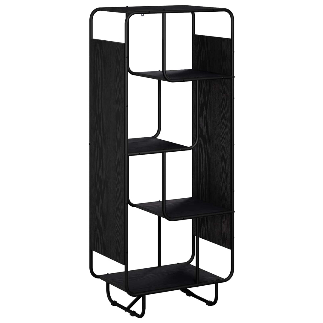 Highboard Sort eg 60 x 37.5 x 144 cm Konstrueret træ