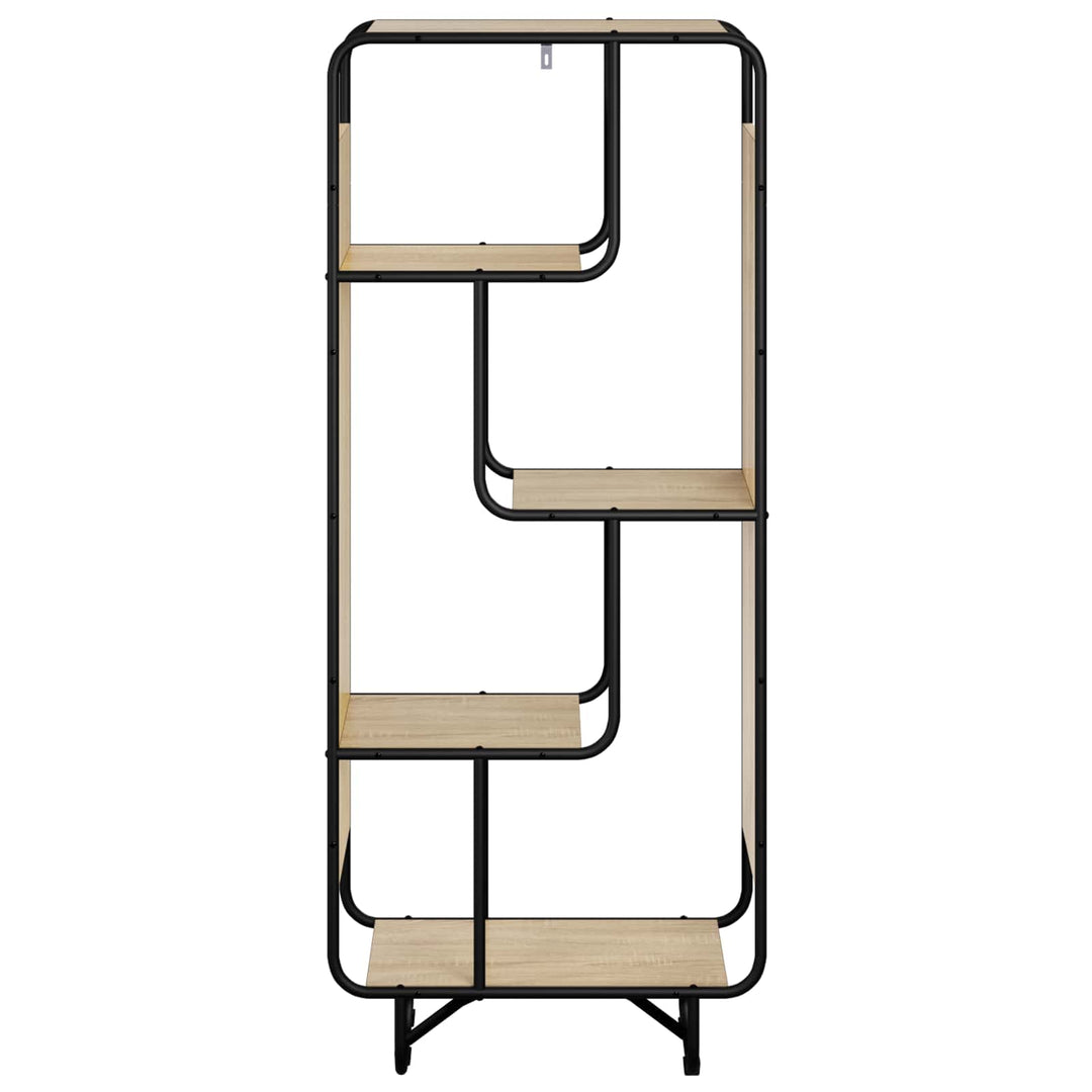 Highboard Sonoma-eg 60 x 37.5 x 144 cm Konstrueret træ