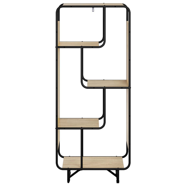 Highboard Sonoma-eg 60 x 37.5 x 144 cm Konstrueret træ